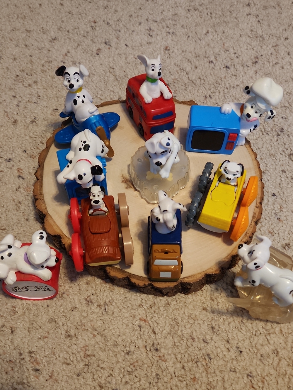 Vintage Disney 101 Dalmatians Figurines For McDonalds Lot Of 10